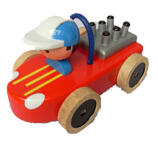 Racerbil med "motor"