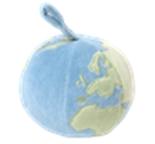 Jordglobsskallra plysch
