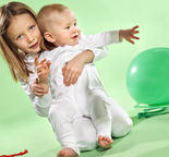Ekologisk babypyjamas 0-12 mån
