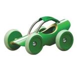 E-racer grön