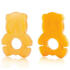 Bitring panda i naturgummi - bild 1